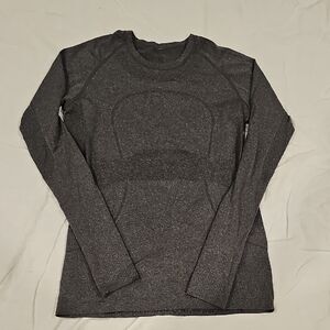 Lululemon Dark Grey Long Sleeve Swiftly Tech